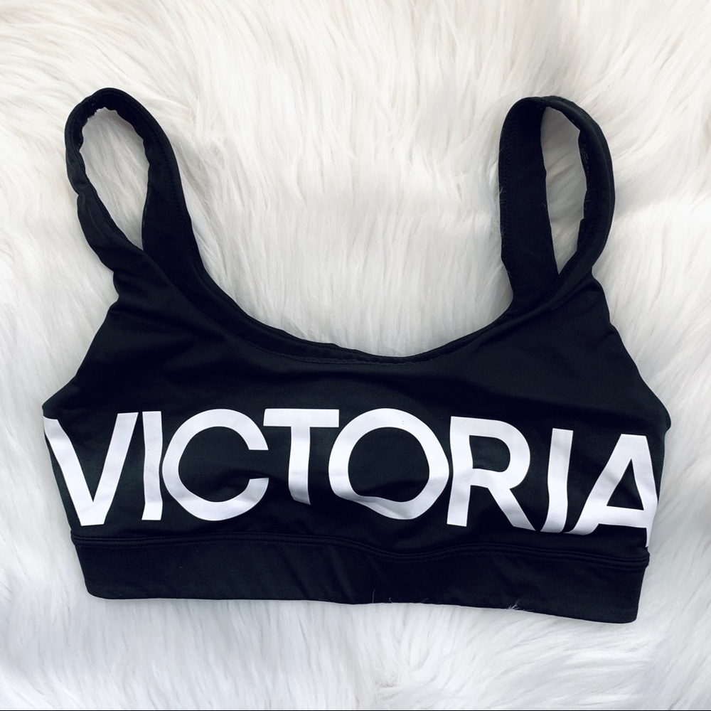 Victoria’s Secret Black Sports Bra - Picture 1 of 2